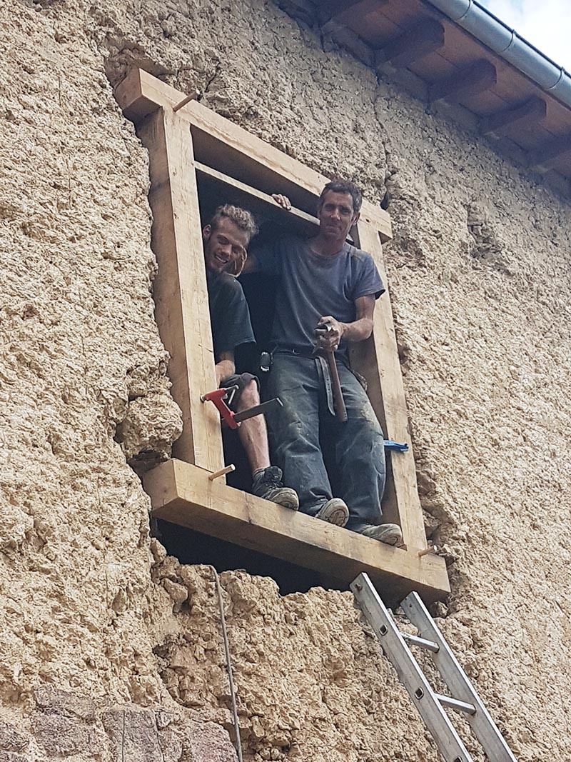 Atelier de charpente bois Couet - Horbowa. 