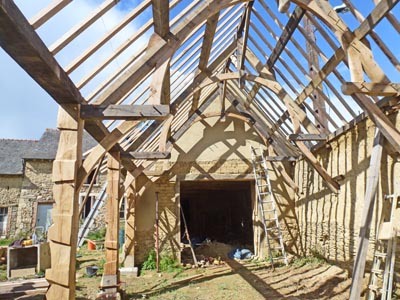 Atelier de charpente bois Couet - Horbowa.