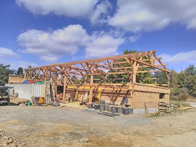 Atelier de charpente bois Couet - Horbowa.