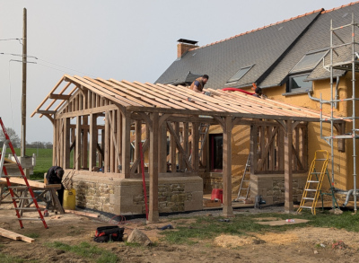 Atelier de charpente bois Couet - Horbowa.